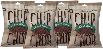 Chip Chops Protein Rich, Healthy & Tasty Cubes Snacks Lamb Dog Treat(70 g, Pack of 4)