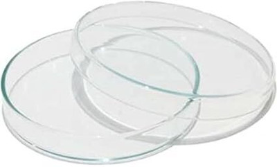 EMEDI Glass Reusable Petri Dish(90 mm Pack of 1)