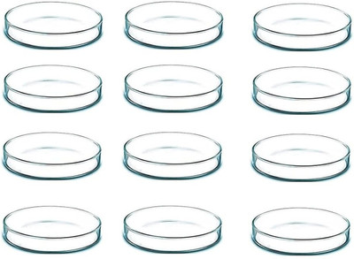 Salco Polystyrene Reusable Petri Dish(90 mm Pack of 12)