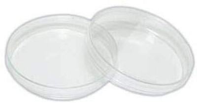 Brownbask Polystyrene Reusable Petri Dish(100 mm Pack of 2)