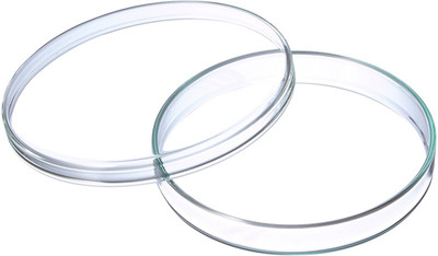 ARCSOL Glass Reusable Petri Dish(100 mm Pack of 2)