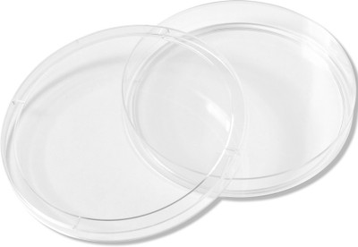 PREQURE Polystyrene Reusable Petri Dish(80 mm Pack of 2)