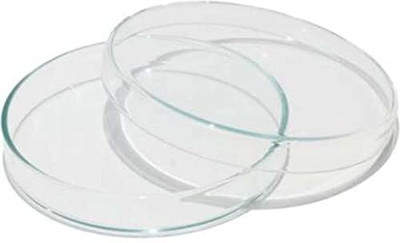 wkm Glass Reusable Petri Dish(75 mm Pack of 2)