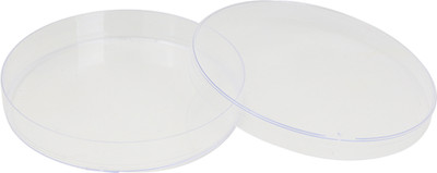 FAIRBIZPS Polystyrene Reusable Petri Dish(90 mm Pack of 10)