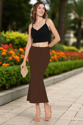 DSV ENTERPRISES Shapeware - Brown M007 Lycra Blend Petticoat(S)