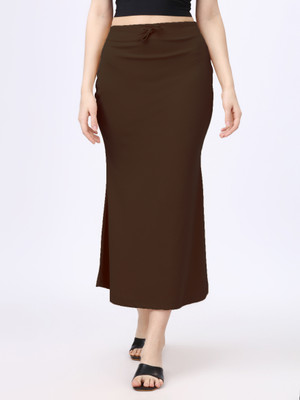 Toochki TK-LY-1018-BROWN-01PTC16 Lycra Blend Petticoat(XXL)