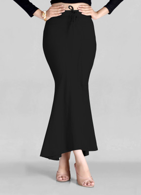 Veehaus SHAPER_BLACK_Buy saree shapewear online Lycra Blend Petticoat(XXL)