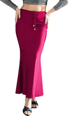 BuyOnn Slim Saree Shapewear Petticoat Pink Lycra Blend Petticoat(L)