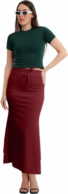 FABVIO PLUS PETI-MAR2 Lycra Blend Petticoat(M)