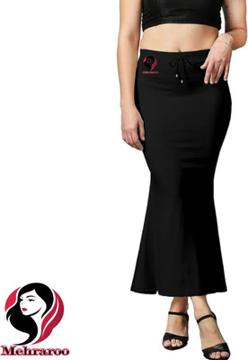 MEHRAROO Lycra blend Saree Shapewear Petticoat Lycra Blend Petticoat(XL)