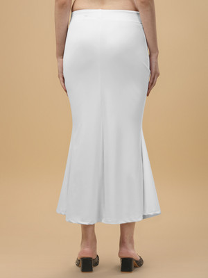 Woo THiNG Plain Color Saree Shapewear women Lycra Blend Petticoat(Free)