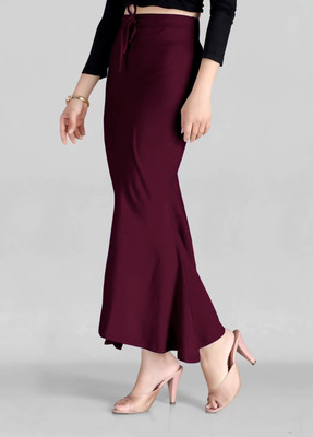 house of common FISH CUT WINE S 2 Lycra Blend Petticoat(S)