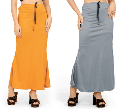 VAGMI STORE Fishcut Shapewear Combo_14 Lycra Blend Petticoat(L)