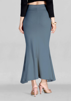 Woo THiNG Simple solid saree shapewear Lycra Blend Petticoat(L)