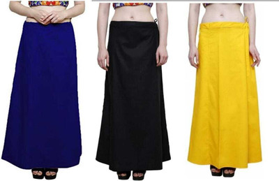 ANANT CREATION Combo 3 Pure Cotton Petticoat(Free)