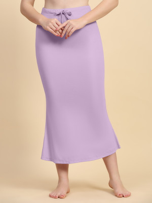Trendmalls New.P01-PalePurple Lycra Blend Petticoat(S)