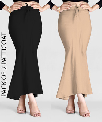 Suzaro Saree Shapewear B_71 Lycra Blend Petticoat(XL)