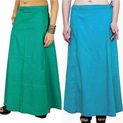Gugaliya RAMA-FIROZI Pure Cotton Petticoat(Medium)