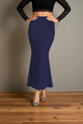 DSV ENTERPRISES Shapeware Navy M003 Lycra Blend Petticoat(L)