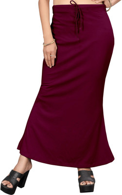 inch pinch 2XL-WINE SAREE-SHAPER Lycra Blend Petticoat(XXL)