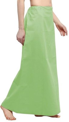 Drishti Fashion Products Pista Petticoat Freesize Flip Pure Cotton Petticoat(Free)