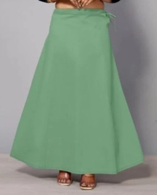 fz fashion Light green petticoat Pure Cotton Petticoat(XL)