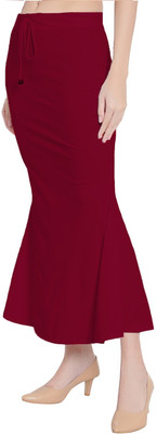 Chandan Tex Fab CTF-P-Maroon Lycra Blend Petticoat(M)