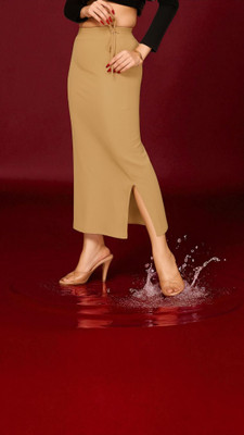 DSV ENTERPRISES Shapeware Gold M0081 Lycra Blend Petticoat(L)