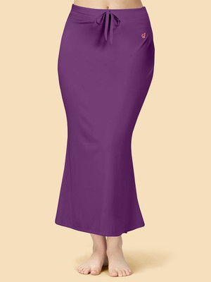Trendmalls New.P01-BerryPurple Lycra Blend Petticoat(S)