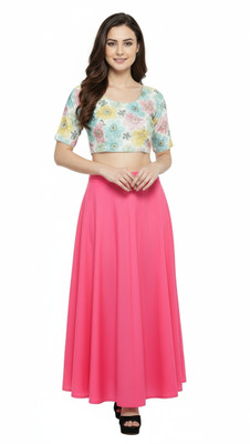 SANIGOLD Pinkish Tomato Pure Cotton Petticoat(XL)