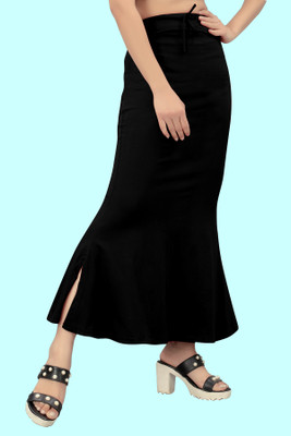 keshav piya fab FUL._Fish_Black_XXL_Saree Shapewear shapewear petticoat For Women Lycra Blend Petticoat(XXL)