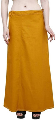 AMT Fashion Mustard petticoat Pure Cotton Petticoat(Free)