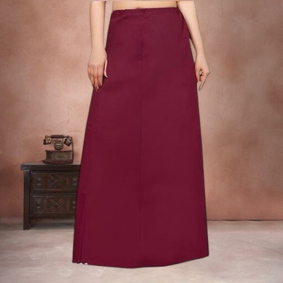 manidhari fab tex petticoat_fs_14_maroon Pure Cotton Petticoat(Free)