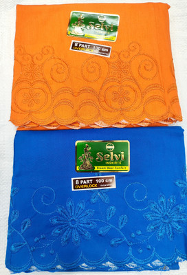 SNR computer Embroidery Inskirt/Petticoat 8 Part Pure Cotton Petticoat(XXL)