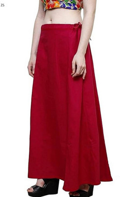 Rockblast MaroonPure cotton petticoat@ry48 Pure Cotton Petticoat(Free)