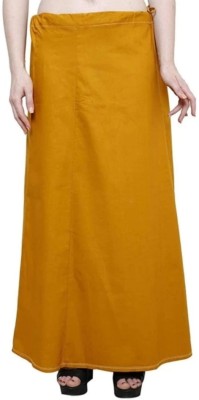 Sll fashion Mustard colour pure cotton petticoat for women Pure Cotton Petticoat(XXL)