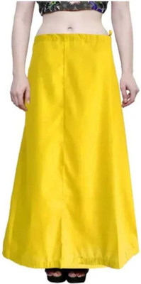 COTONI yellow-peti Pure Cotton Petticoat(XXL)