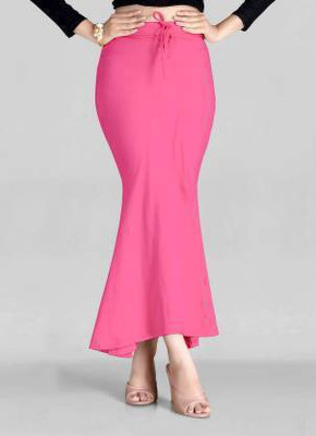 Ozberk Creation 2way._Light Pink_L_ saree2way. shapewear petticoat Lycra Blend Petticoat(L)