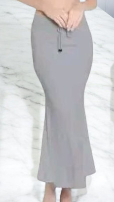 The Stanch Shapeware Light Grey MT0096 Lycra Blend Petticoat(L)