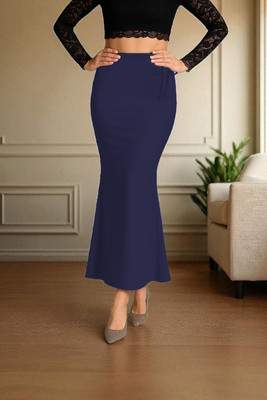 DSV ENTERPRISES Shapeware Navy M002 Lycra Blend Petticoat(L)