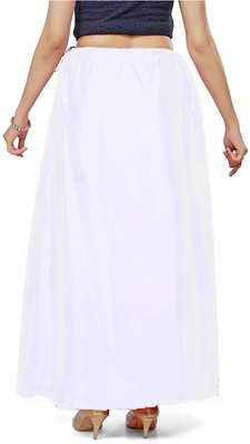 SPRY WORLD PT-White Pure Satin Petticoat(Free)
