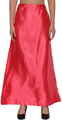 Ala Fashion Gajri satin blend petticoat Satin Blend Petticoat(Free)