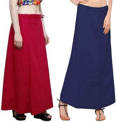 Gugaliya RANI-GERMAN BLUE Pure Cotton Petticoat(Medium)