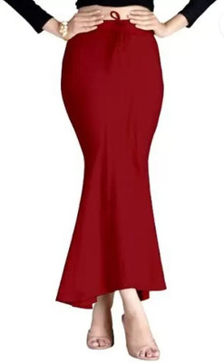 BLYNK FEB-SPW-Maroon Lycra Blend Petticoat(L)