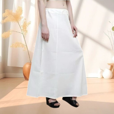 manidhari fab tex petticoat_fs_10_white Pure Cotton Petticoat(Free)