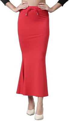 Bene De BEN-SAREE-SHAPEWEAR-RED Lycra Blend Petticoat(6XL)
