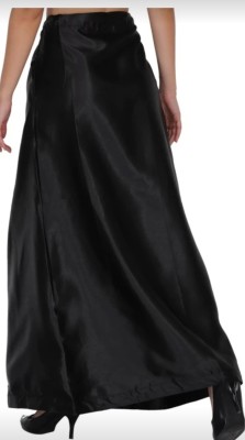 Cvb fashion Black satin blend petticoat Satin Blend Petticoat(Free)