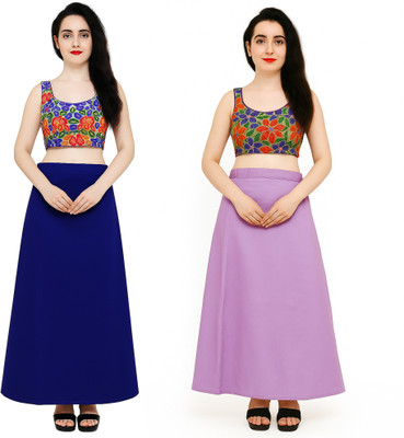 IGNOTO FKD_PTCT-BLU_LT.PPL/ Cotton Blend Petticoat(Free)