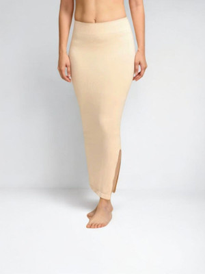 VDIHATA FASHION Beige Color Women'S Saree Shapewear Petticoat Fish Cut Pattern Under Saree Skirt Lycra Blend Petticoat(XXL)