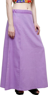 Maa sharda garments Lavendercottonblendpetticoat Cotton Blend Petticoat(Free)